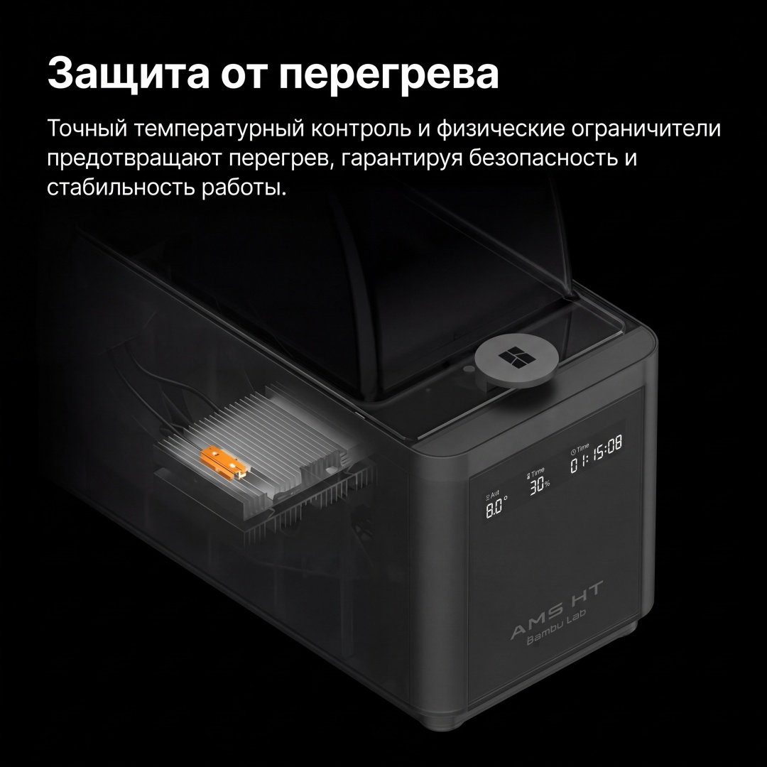 Система подачи материалов Bambu Lab AMS HT купить,NaN