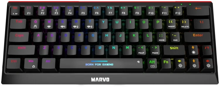 Клавиатура MARVO KG962W Black