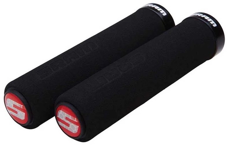 Грипсы SRAM Foam 129mm Black with Single Black Clamp and End Plugs 00.7915.068.010 черный