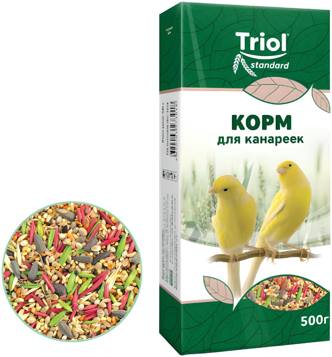 Корм Triol Standard для канареек 500 г