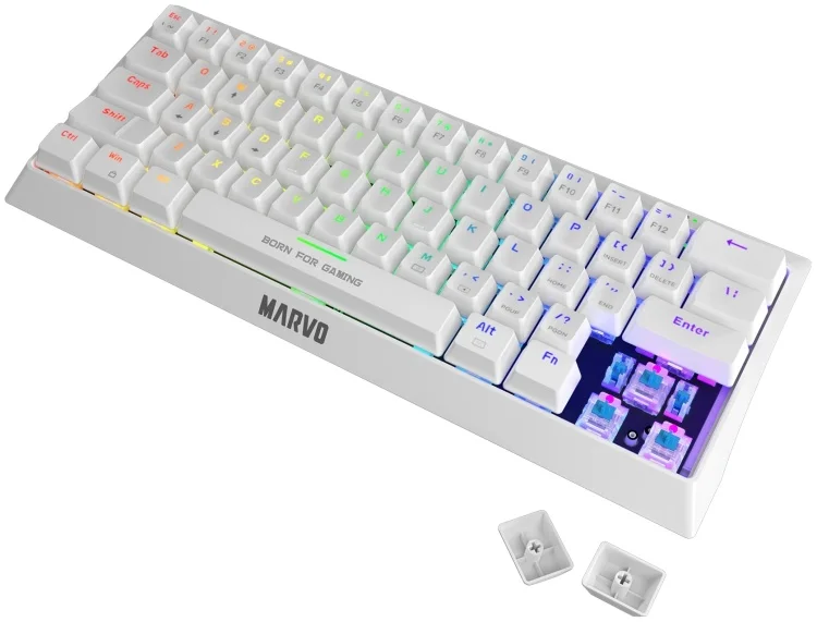 Клавиатура MARVO KG962G White - ForteMarket Клавиатура MARVO KG962G White купить,0