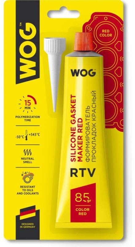 WOG герметик WGC0762 0.085 мл красный купить,NaN