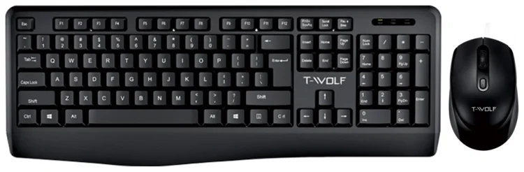 Клавиатура T-WOLF TF100 Black