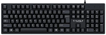 Клавиатура игровая T-WOLF T15 Black