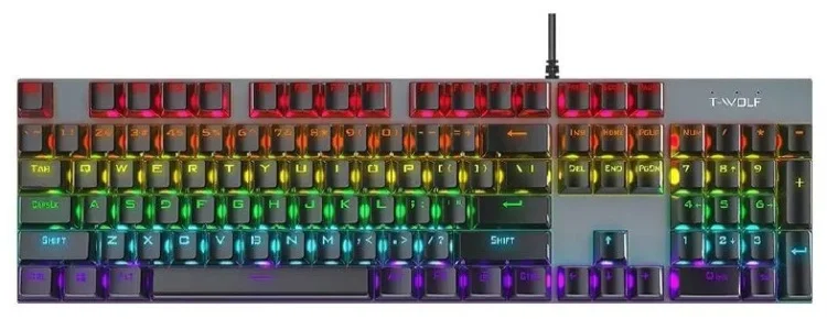 Клавиатура игровая T-WOLF T17 Black