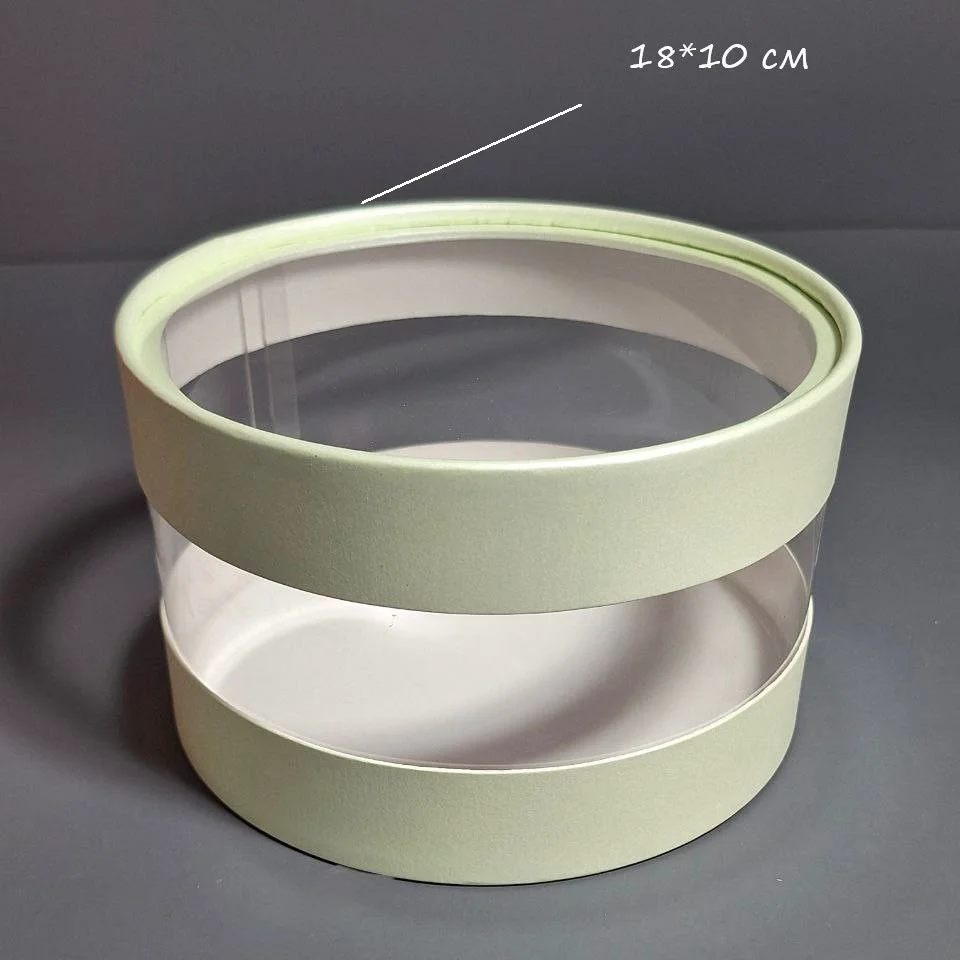 Коробка Box.kz аквабокс 18х10 см зеленая