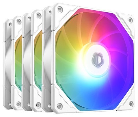 Вентилятор для корпуса ID-COOLING TF-12025-PRO-ARGB TRIO WHITE купить,16707