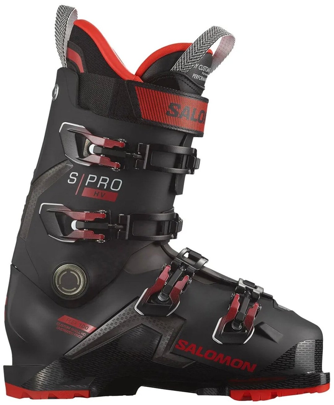 Ботинки для лыж Salomon S/Pro Hv 100 L47344000 черный, красный 44 купить,NaN