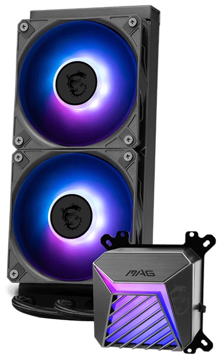 Система охлаждения MSI MSI MAG CoreLiquid A15 240 черный купить,NaN