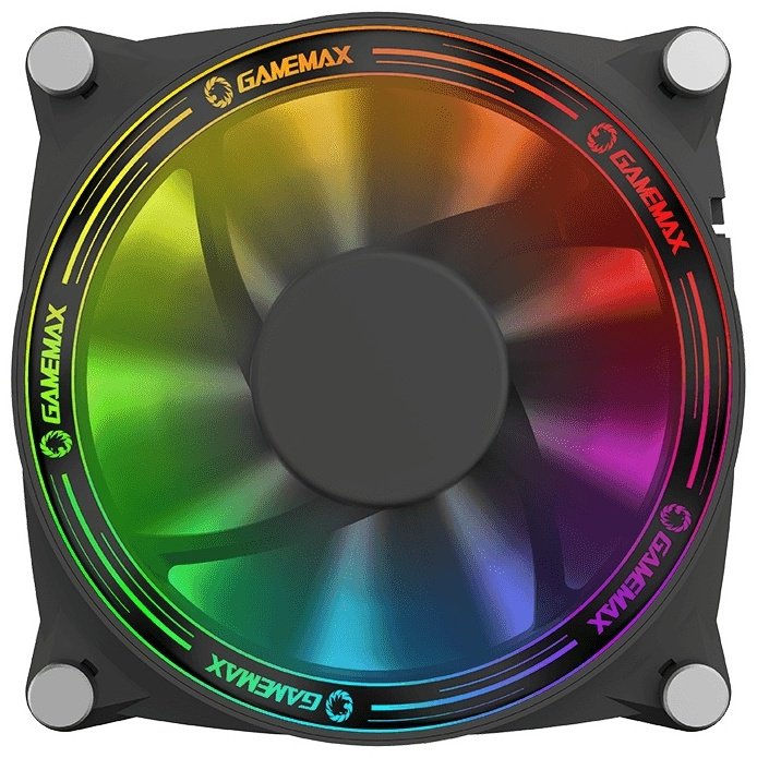 Вентилятор для корпуса Вентилятор Game Max GMX-12RBB
