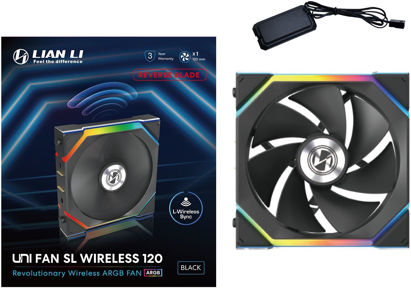Вентилятор для корпуса LIAN LI UNI FAN TL120 Wireless 3x120, G99.12TL1W3B.00 купить,NaN