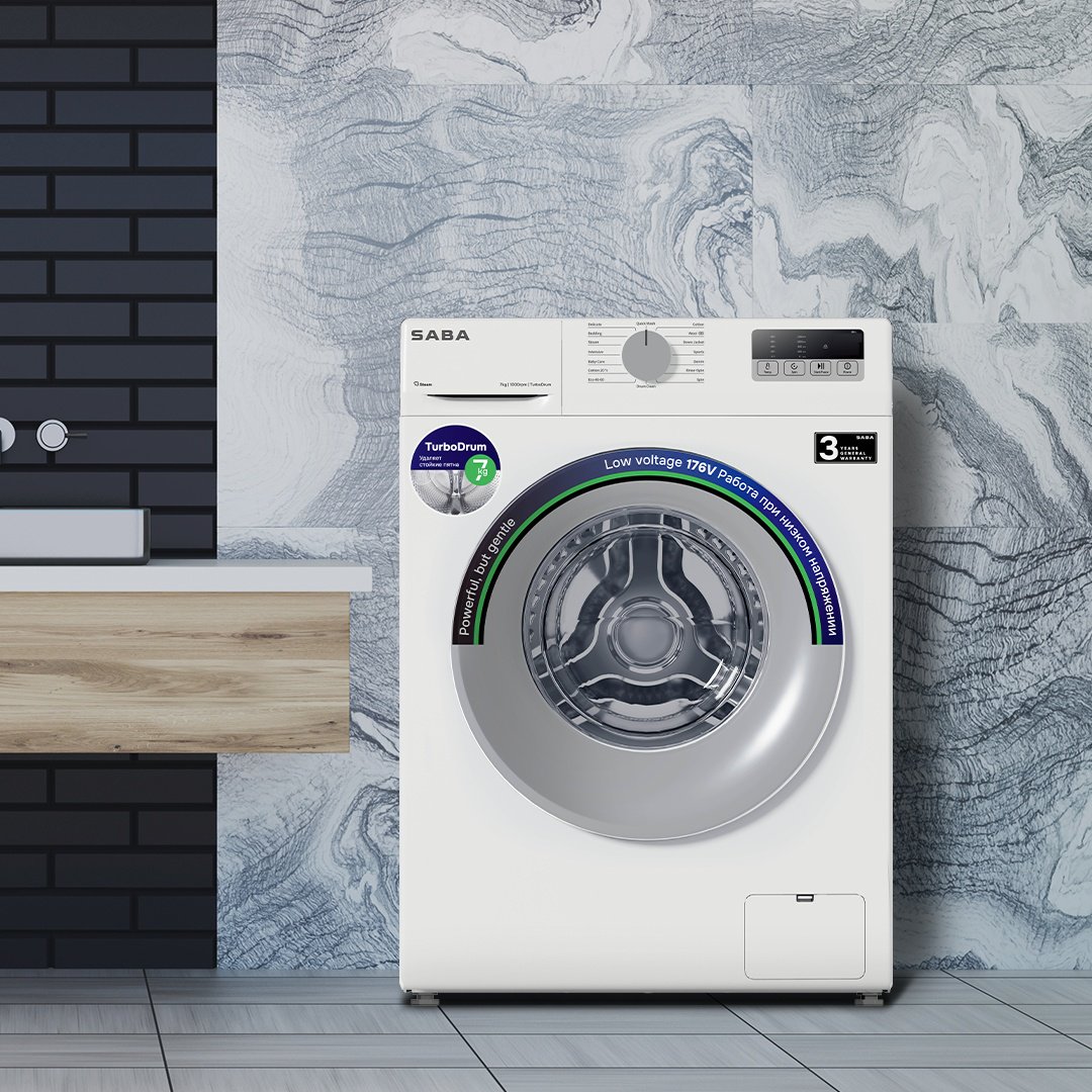 Стиральная машина SABA WS710W белый купить,NaN