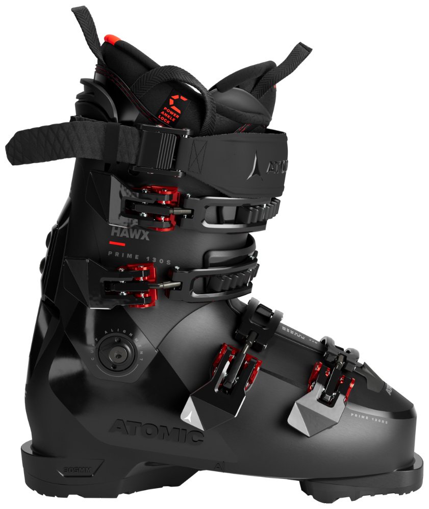 Ботинки для лыж Atomic Hawx Prime 130 S, AE5032380 черный, красный 41.5
