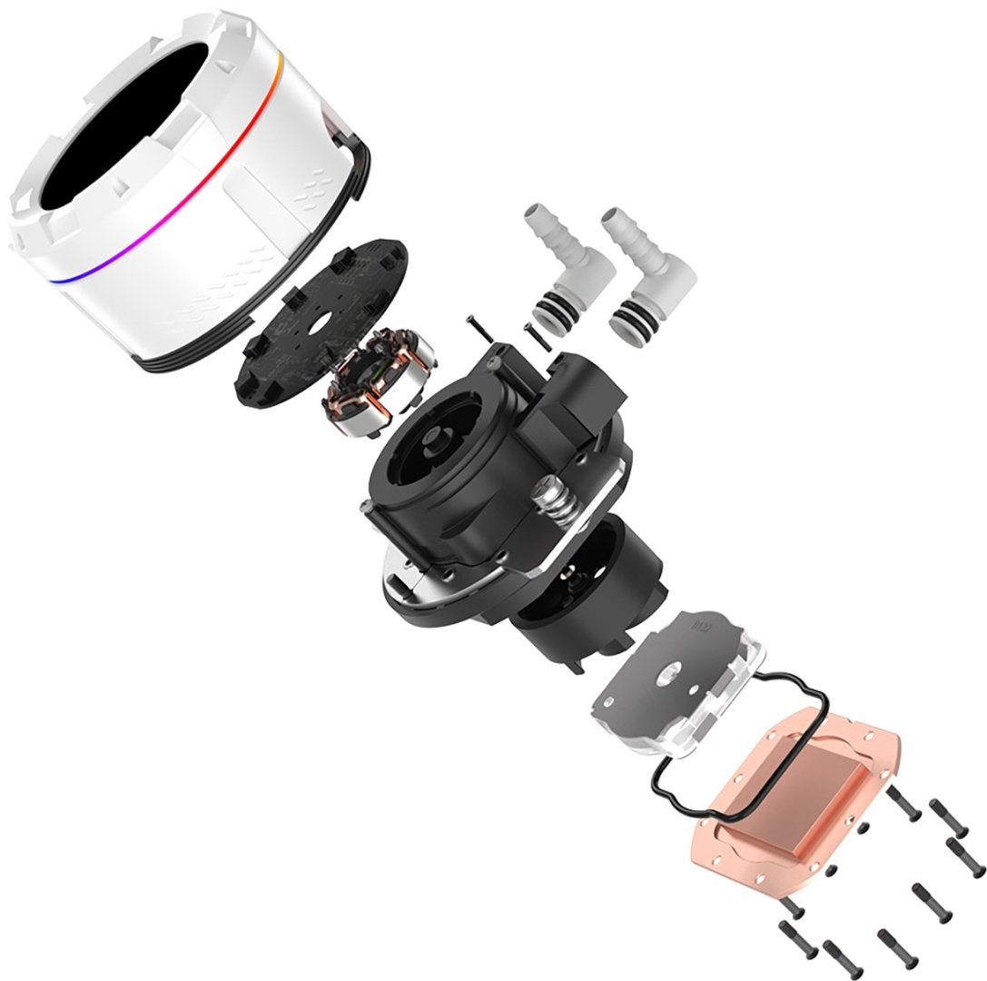 Кулер для процессора ID-COOLING SL240 White