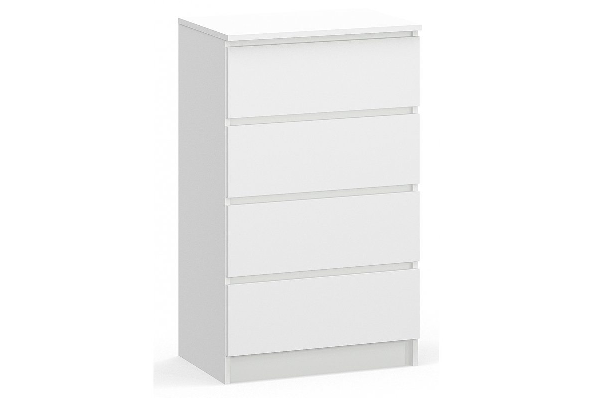 Комод Мебель-Сервис К-60 SZ4 CLP белый купить,NaN