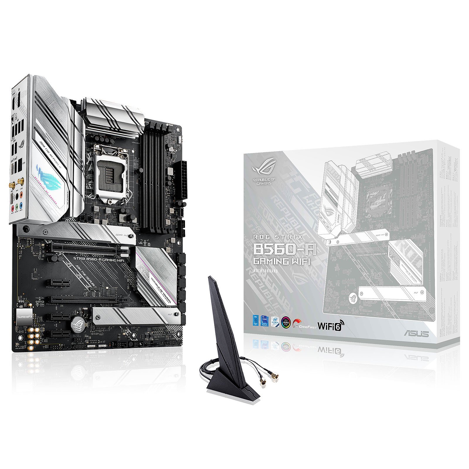 Материнская плата Asus ROG STRIX B560-A Gaming WIFI - ForteMarket Материнская плата Asus ROG STRIX B560-A Gaming WIFI купить,0
