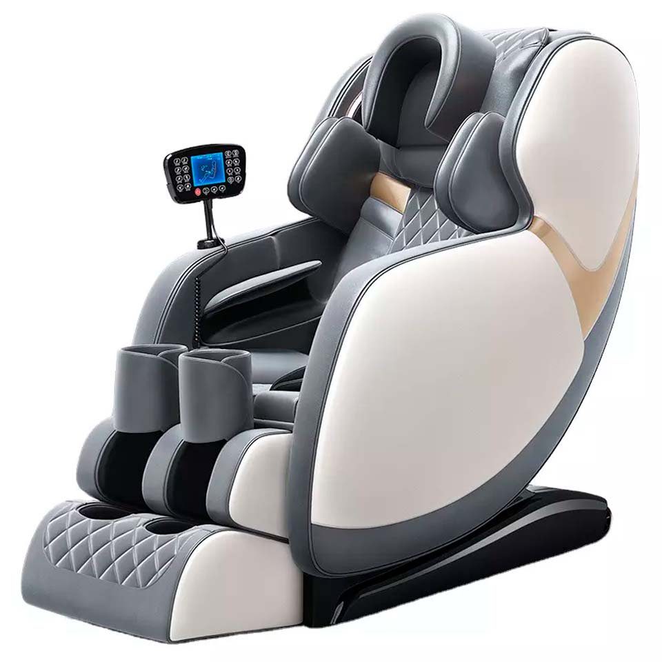 Массажное кресло Life-Balance 4D серое