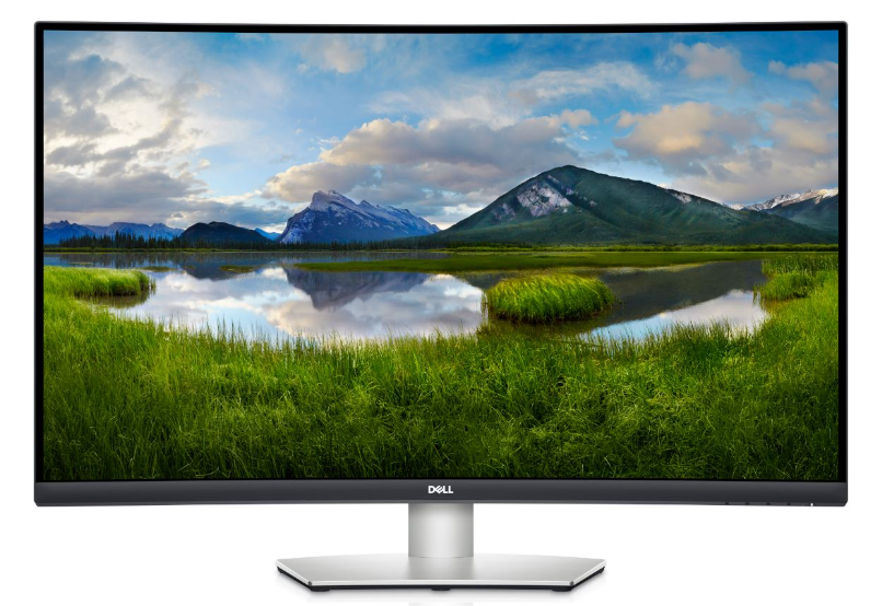 Монитор Dell S3221QSA 210-BFVU 31.5" черно-серебристый