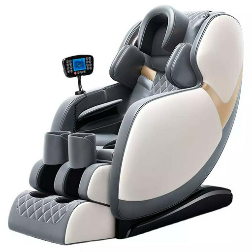 Массажное кресло Life-Balance 4D серое