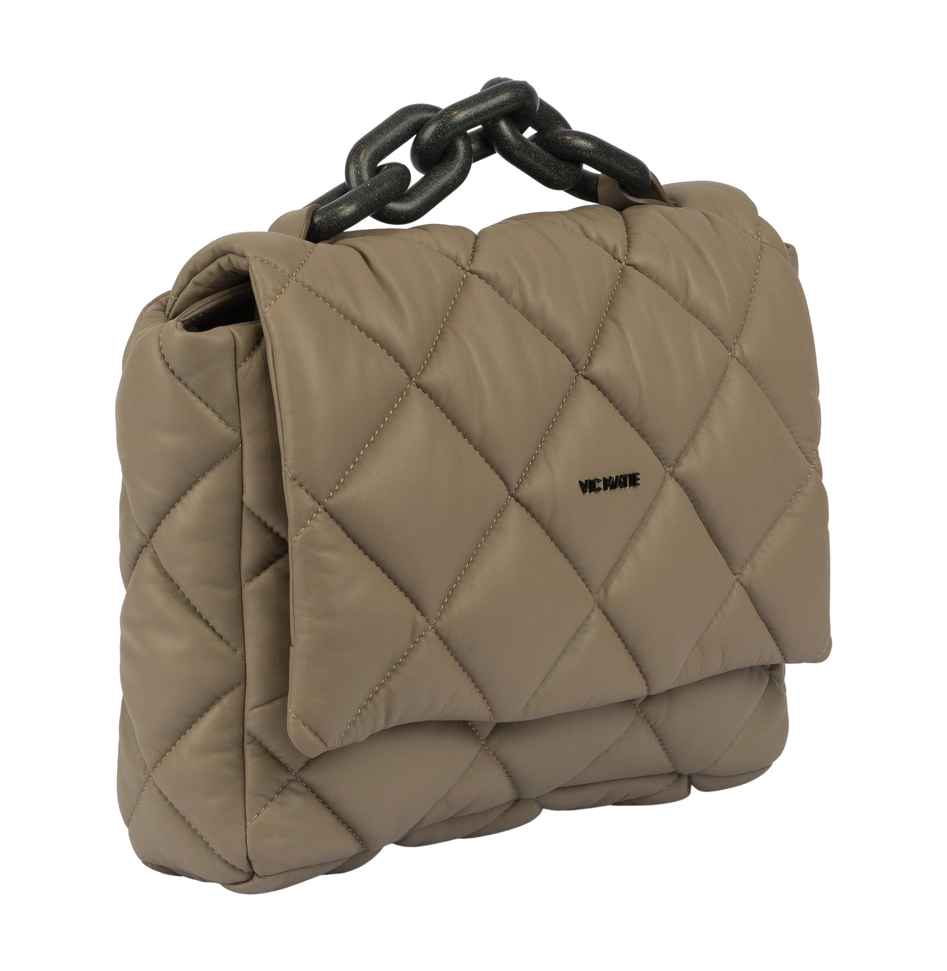 Сумка Vic Matiё Borsa 1W0418T.999Z160305 коричневая купить,NaN