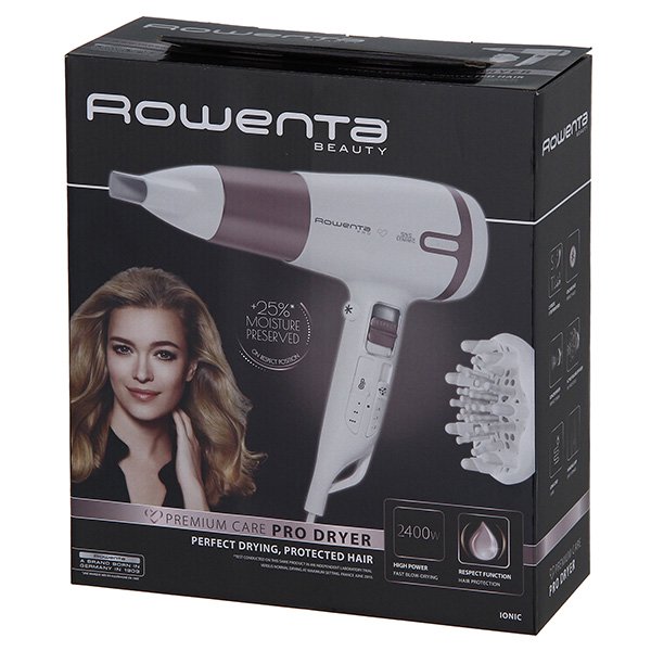 Фен Rowenta CV 7461 F0 белый купить,NaN