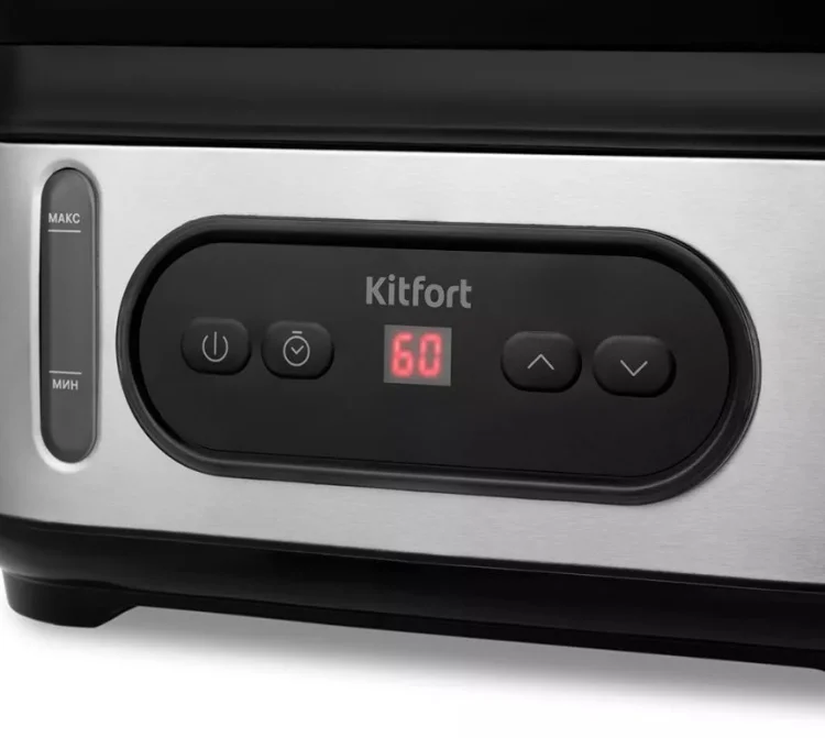 Пароварка Kitfort KT-4082 Black-Steel - ForteMarket Пароварка Kitfort KT-4082 Black-Steel купить,0
