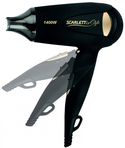 Фен Scarlett SC-HD70IT10 черный - ForteMarket Фен Scarlett SC-HD70IT10 черный купить,0