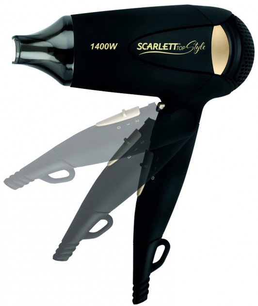 Фен Scarlett SC-HD70IT10 черный