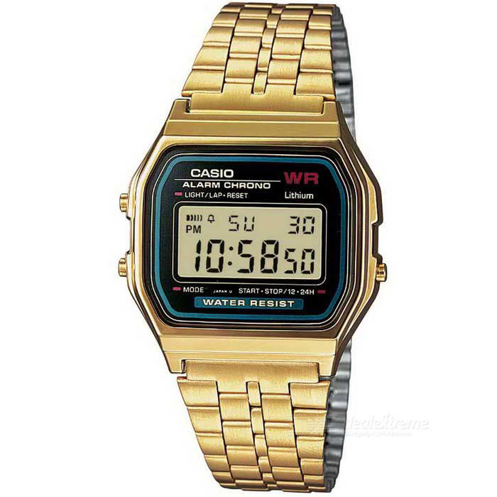 Часы мужские Casio A159WGEA-1DF золотистые