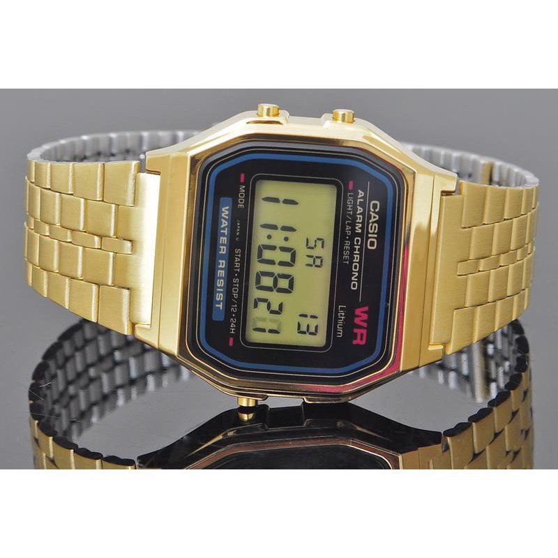 Часы мужские Casio A159WGEA-1DF золотистые