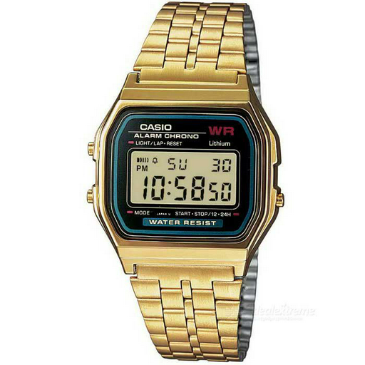 Часы мужские Casio A159WGEA-1DF золотистые