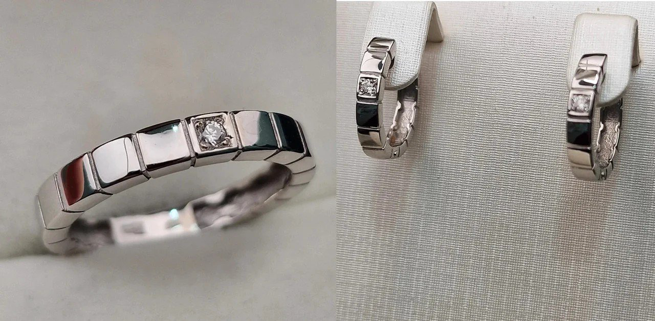 Комплект Deimantas 110722876 17р 0,023ct 0,043ct. купить,NaN