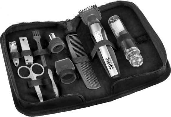 Набор триммера Wahl Travel Kit Deluxe черный