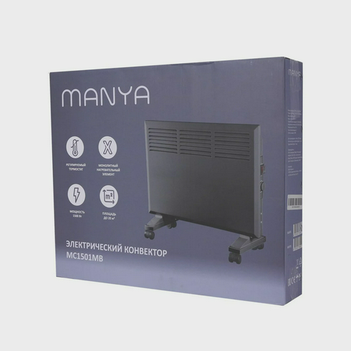 Обогреватель Manya MC1501MB черный