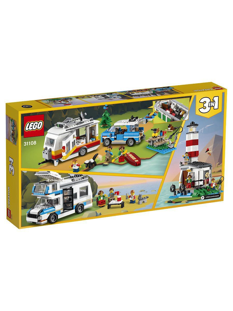 Конструктор Lego Creator Отпуск в доме на колесах 31108  купить,NaN