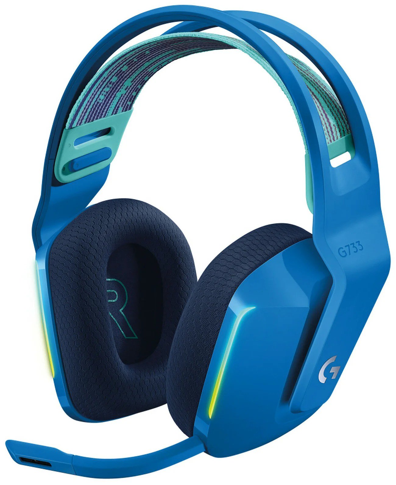 Наушники Logitech G733 Lightspeed Blue 981-000943 голубые купить,95490