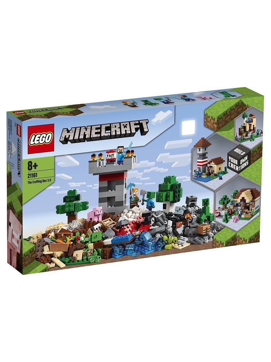 Конструктор Lego Minecraft Набор для творчества 3.0 21161  купить,NaN