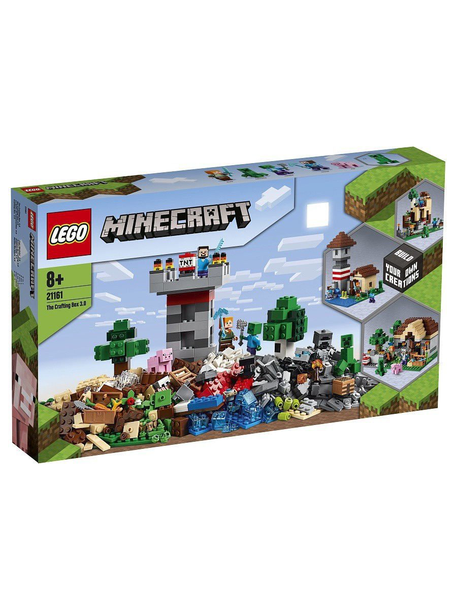 Конструктор Lego Minecraft Набор для творчества 3.0 21161  купить,NaN
