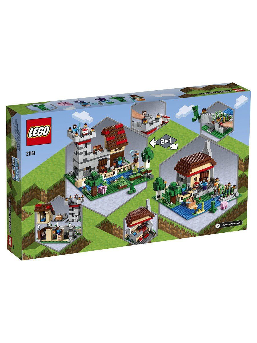 Конструктор Lego Minecraft Набор для творчества 3.0 21161  купить,NaN