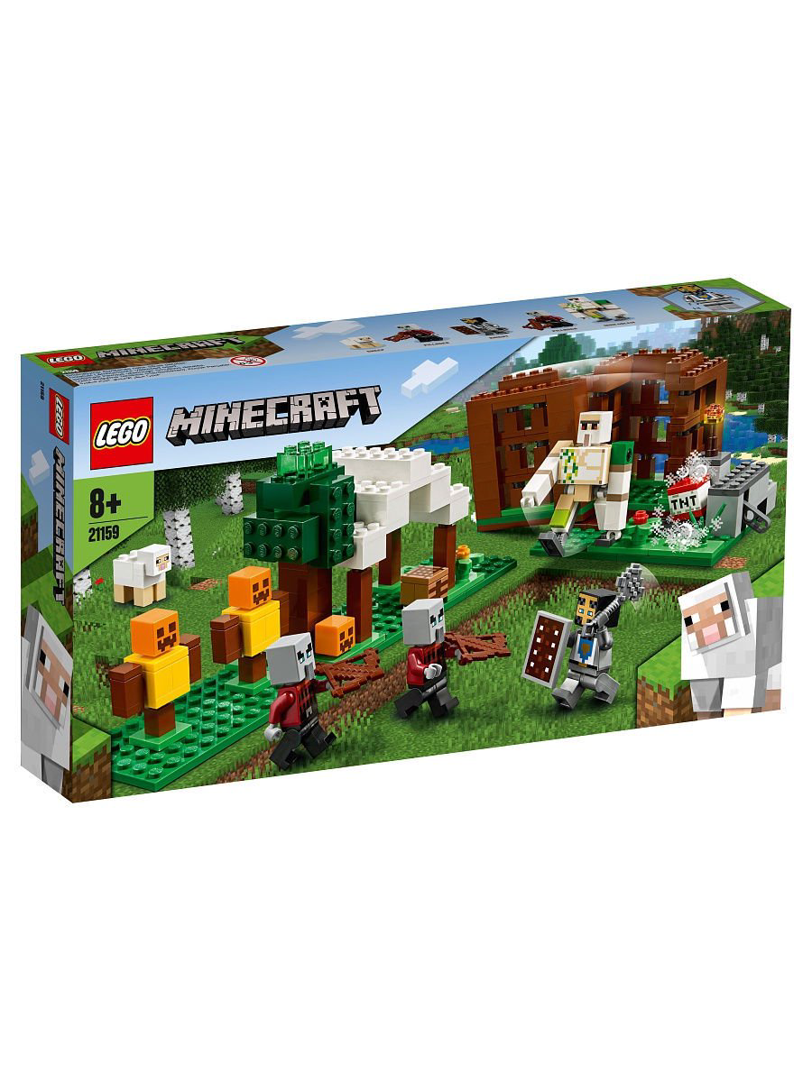 Конструктор Lego Minecraft Аванпост разбойников 21159 купить,NaN