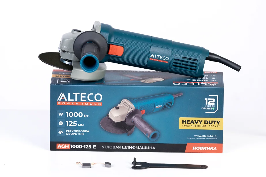 Шлифмашина угловая Alteco Heavy Duty AGH 1000-125 E купить,23500