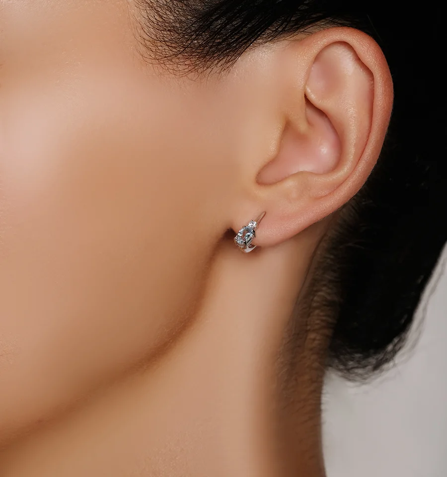 Серьги Кристалл NI602 2.29гр купить,155720