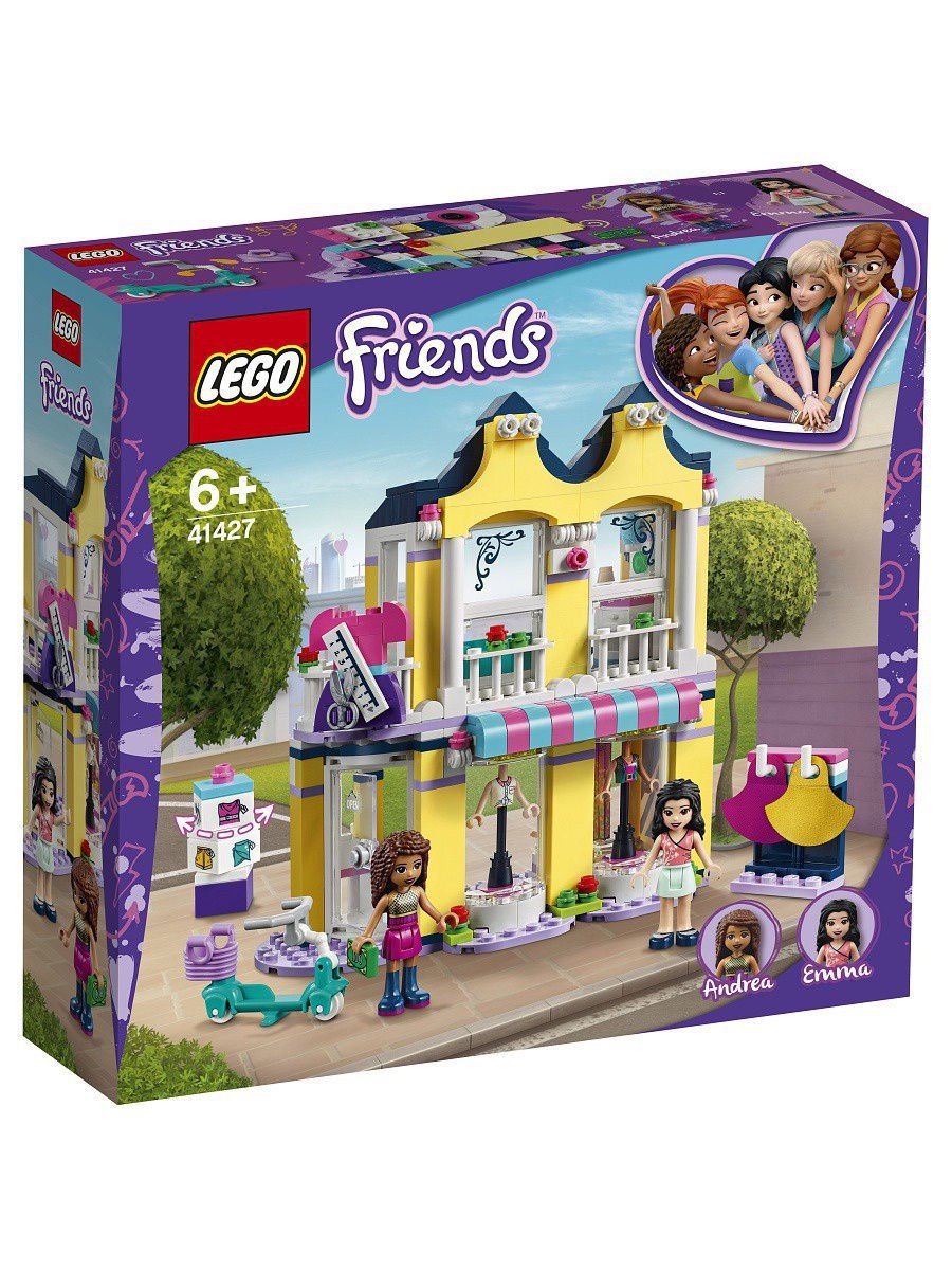 Конструктор Lego Friends Модный бутик Эммы 41427 купить,NaN