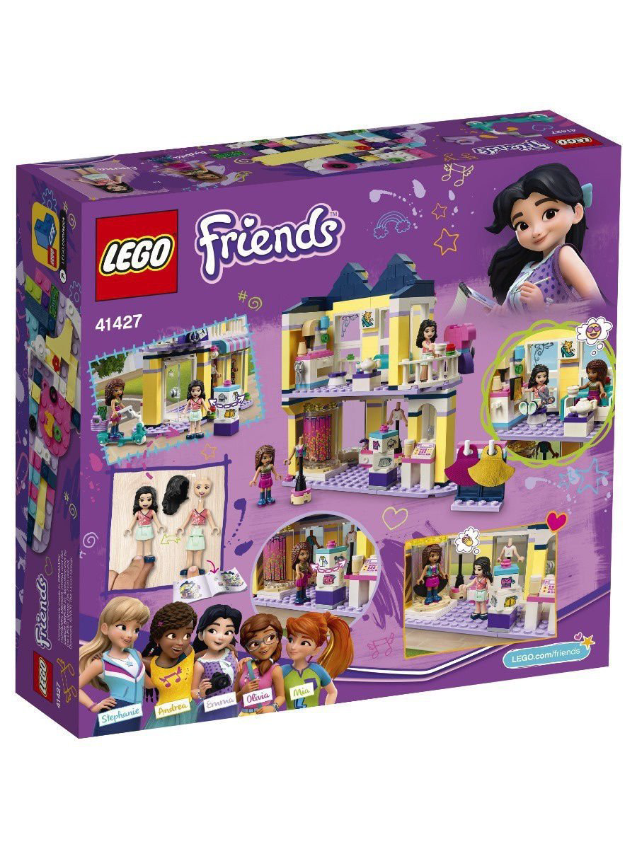 Конструктор Lego Friends Модный бутик Эммы 41427 купить,NaN
