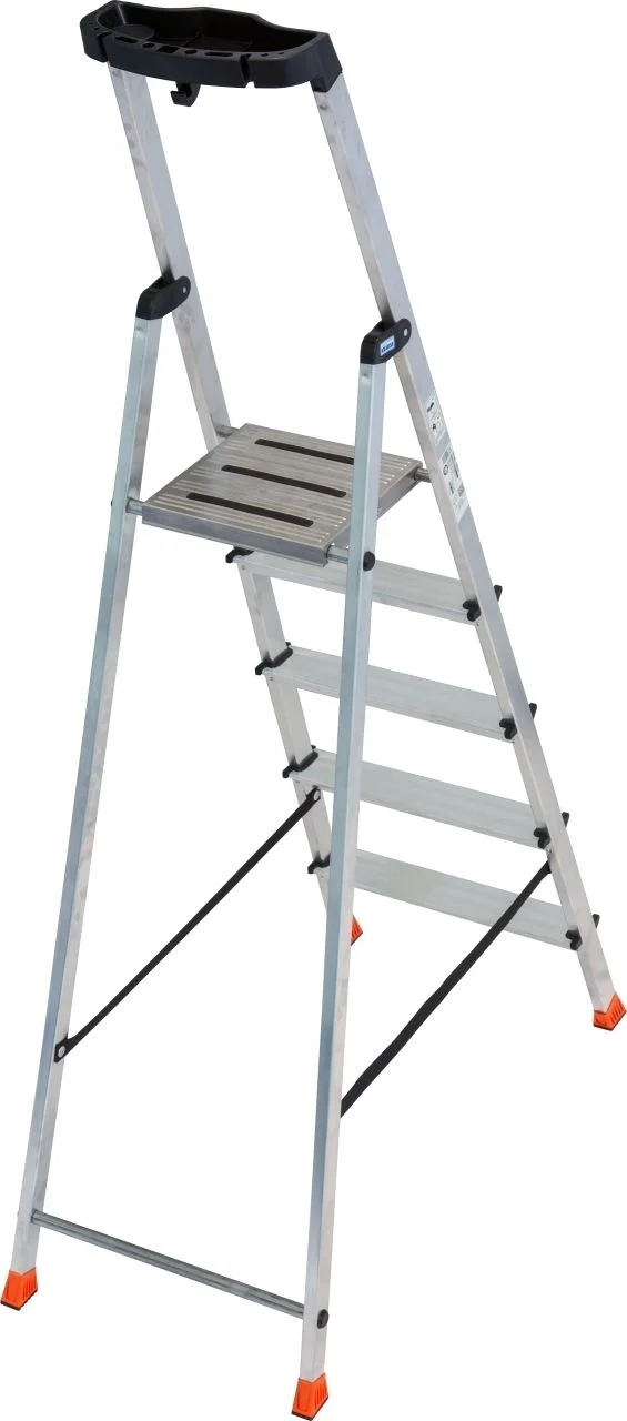Стремянка Krause Safety 128959 1х5 - ForteMarket Стремянка Krause Safety 128959 1х5 купить,0