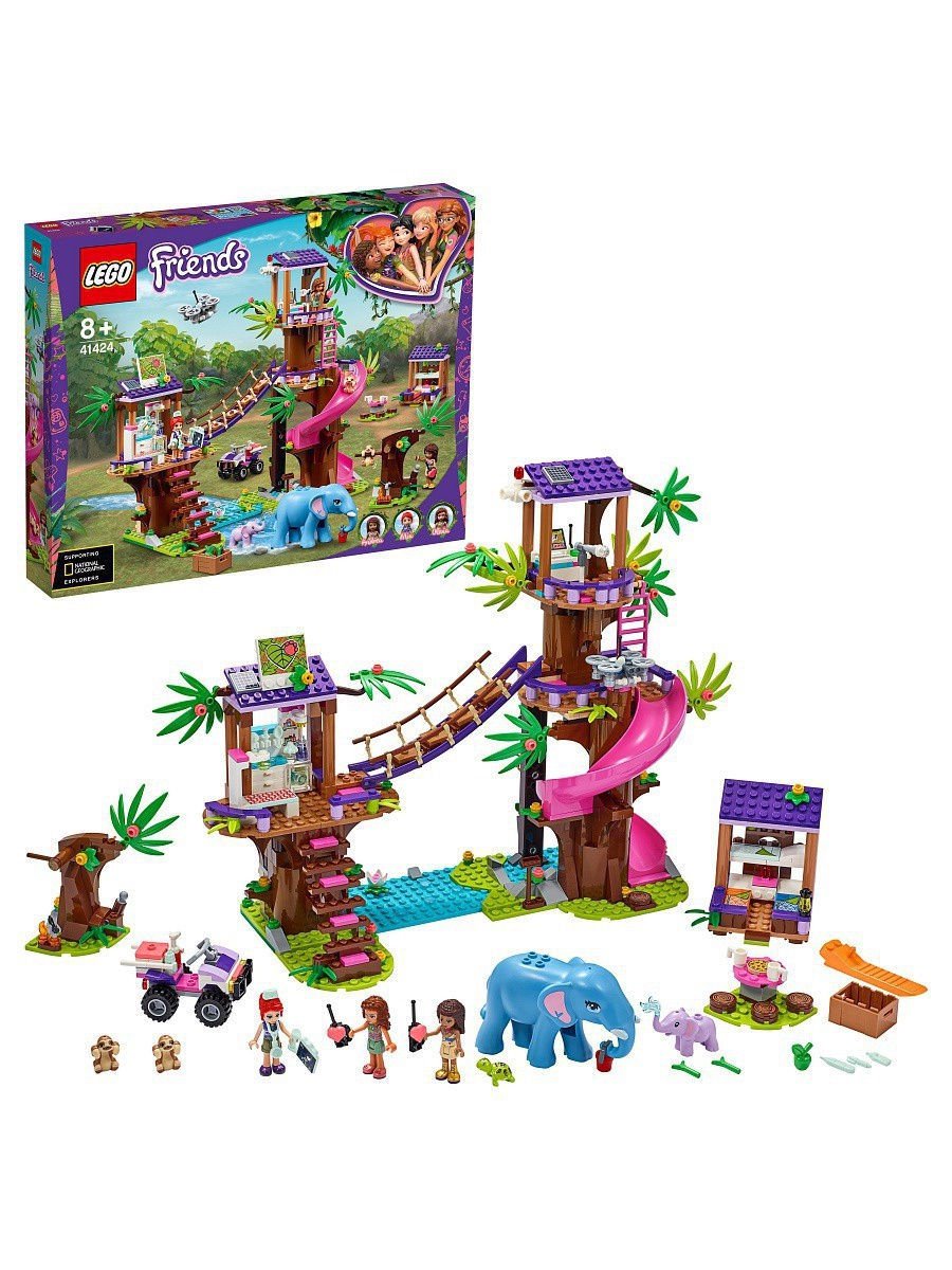 Конструктор Lego Friends Джунгли штаб спасателей 41424 купить,NaN