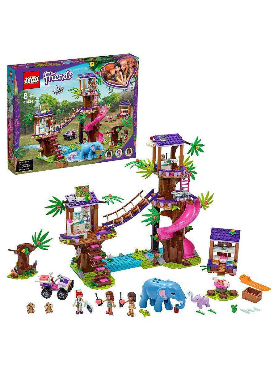 Конструктор Lego Friends Джунгли штаб спасателей 41424 купить,NaN