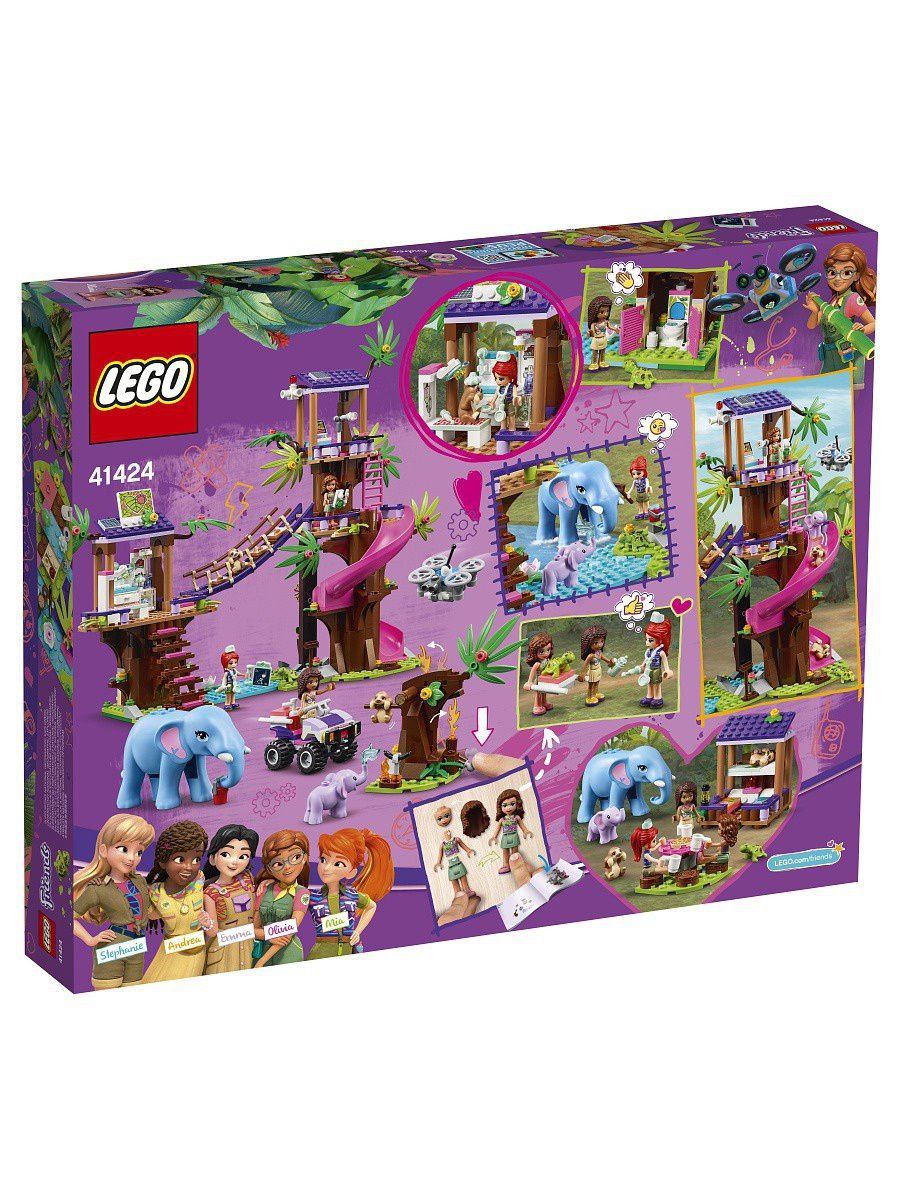 Конструктор Lego Friends Джунгли штаб спасателей 41424 купить,NaN