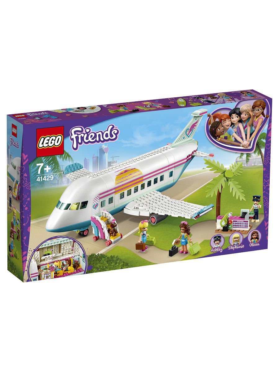 Конструктор Lego Friends Самолёт в Хартлейк Сити 41429  купить,NaN
