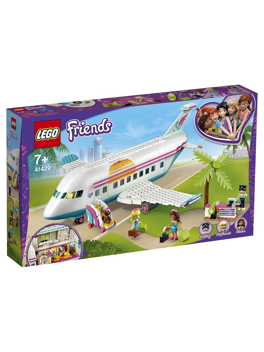 Конструктор Lego Friends Самолёт в Хартлейк Сити 41429  купить,NaN